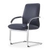 Kendall by goSIT PU Leather Side Chair, Blue