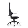 Nixie by goSIT Executive Leather Chair, Black
