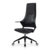 Nixie by goSIT Executive Leather Chair, Black