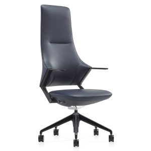 Nixie by goSIT Executive Leather Chair, Blue