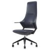 Nixie by goSIT Executive Leather Chair, Blue