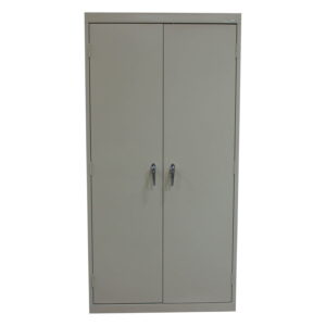 Sandusky Used 78 Inch Storage Cabinet, Putty