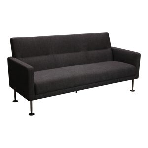 Celeste by goSIT Modern Fabric Reception Couch, Smart Gray