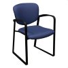 Haworth Improv Used Sled Base Chair, Blue