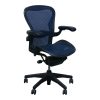 Herman Miller Aeron Used Size B Task Chair, Cobalt Blue