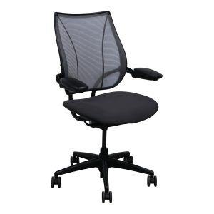 Humanscale Liberty Used Mesh Task Chair, Smooth Gray