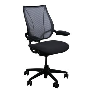 Humanscale Liberty Used Mesh Task Chair, Smooth Gray