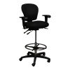 Office Master Used Stool, Black