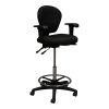 Office Master Used Stool, Black