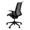 Steelcase Think Used Cream Mesh Back Conference Chair, Brown Pattern Seat