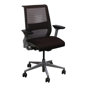 Steelcase Think Used Mesh Back Task Chair, Chocolate Brown