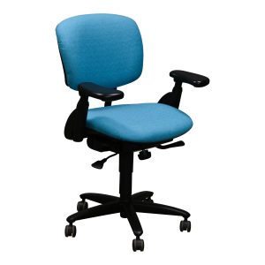 Haworth Improv HE Series Used Task Chair, Blue Splash