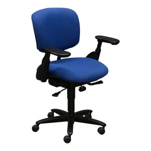 Haworth Improv HE Series Used Task Chair, Sapphire Blue