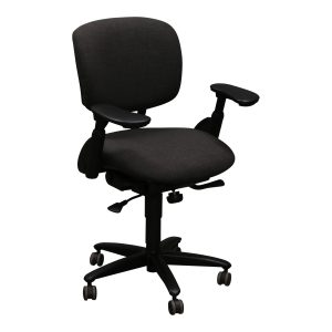 Haworth Improv HE Series Used Task Chair, Smoke Gray