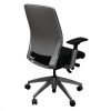 SitOnIt Amplify Used Task Chair w Platinum Frame, Black