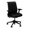 Steelcase Think Used Faux Leather Task Chair, Black