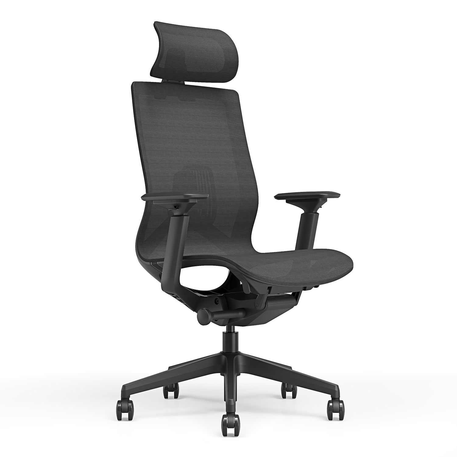 Avery by goSIT Mesh Task Chair w Headrest, Black