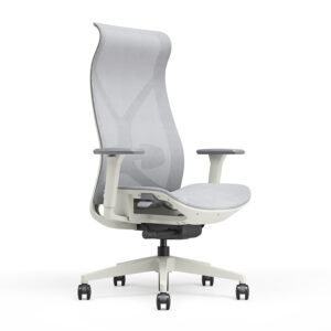 Clark by goSIT Mesh Task Chair, White