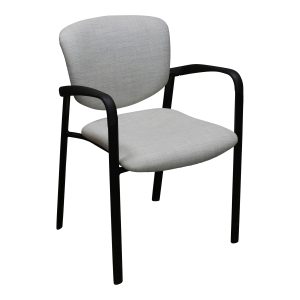 Haworth Improv Used Vinyl Stack Chair, Icicle