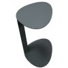 Bink Used Metal Personal Table, Gray