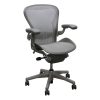 Herman Miller Aeron Used Size C Full Function Task Chair, Zinc