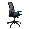 Herman Miller Verus Used Graphite Mesh Back Task Chair, Blue Seat