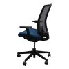 Herman Miller Verus Used Graphite Mesh Back Task Chair, Blue Seat