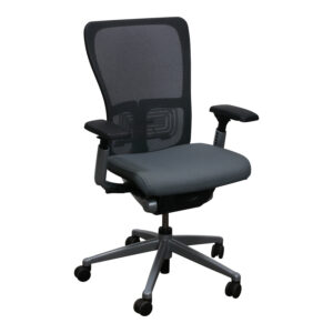 Haworth Zody Classic Used Mesh Back Task Chair, Gray