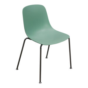JSI Community Wink Used Stackable Side Chair, Kiwi Green