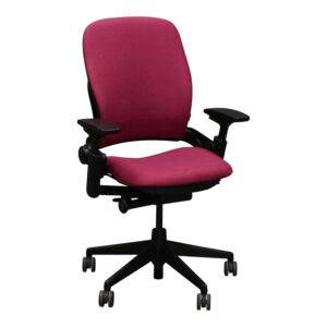 Steelcase Leap V2 Used Task Chair, Plum