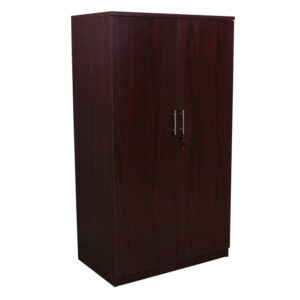 Everyday 65 Inch Storage Cabinet, Mahogany