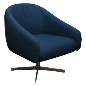 Poppy by goSIT Modern Reception Chair, Dark Blue