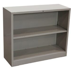 Hon Used 35 In 2 Shelf Bookcase, Light Gray