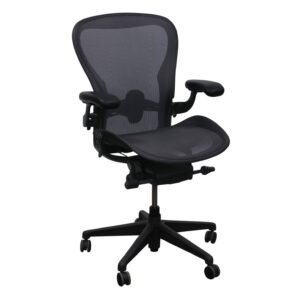 Herman Miller Aeron Remastered V2 Used Size C Task Chair, Graphite