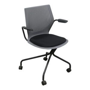 Knoll Used MultiGeneration Mobile Chair, Gray
