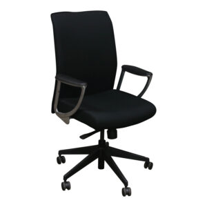 Allseating Zip Used Conference Chair, Black