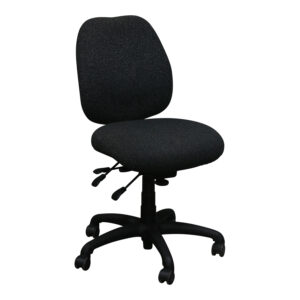 Exemplis Armless Used Chair, Gray