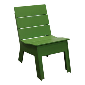 Loll Fire Used Outdoor Chair, Green Leaf