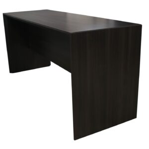 Morgan 8 Foot Bar Height Laminate Table w Waterfall Edge, Gray