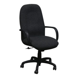 SitOnIt TR2 Used High Back Conference Chair, Gray Pattern