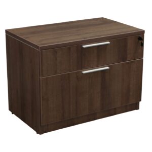 Manhattan 2 Drawer 32 in Lateral File, Truffle