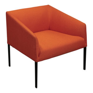 Arper Saari Used Sofa Chair, Orange