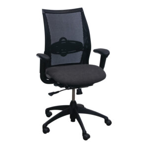 Haworth Improv Tag Used Task Chair, Smoke