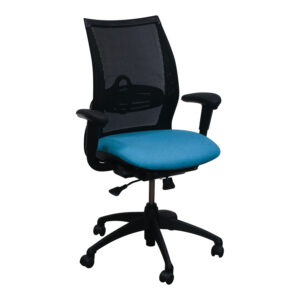 Haworth Improv Tag Used Task Chair, Splash Blue