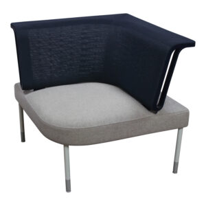 Herman Miller Used Public Office Landscape Collaboration Seat, Blue and Gray