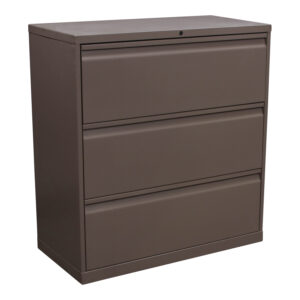 Knoll Used 3 Drawer 36 In Lateral File, Taupe