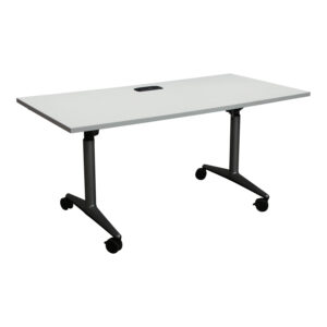 Steelcase Akira by Coalesse Used 30x60 Nesting Table w Powered Grommet, White