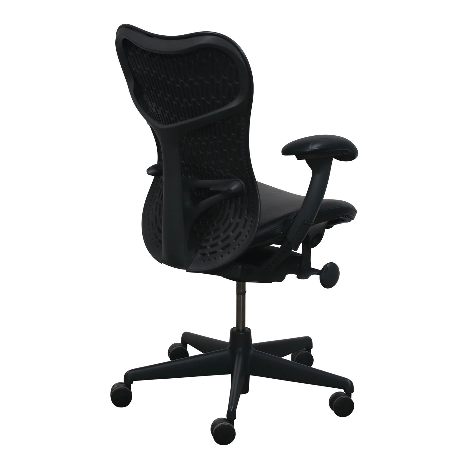 Herman Miller Mirra Used Graphite AirWeave Task Chair, Genuine