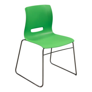 Allermuir Casper Used Stack Chair, Green