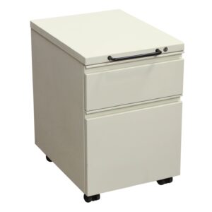 Herman Miller Used Box File Mobile Pedestal, Off-White